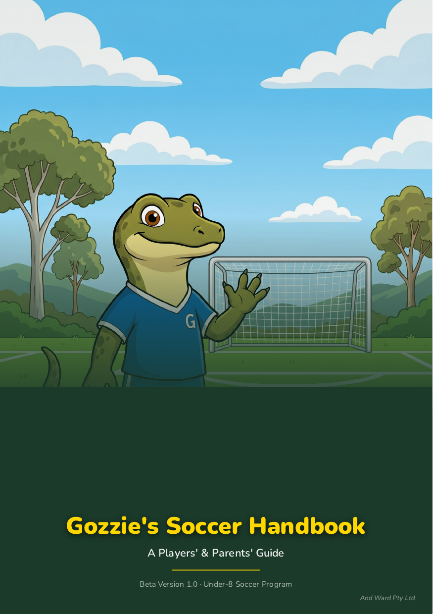 Cover of Gozzie's Soccer Handbook