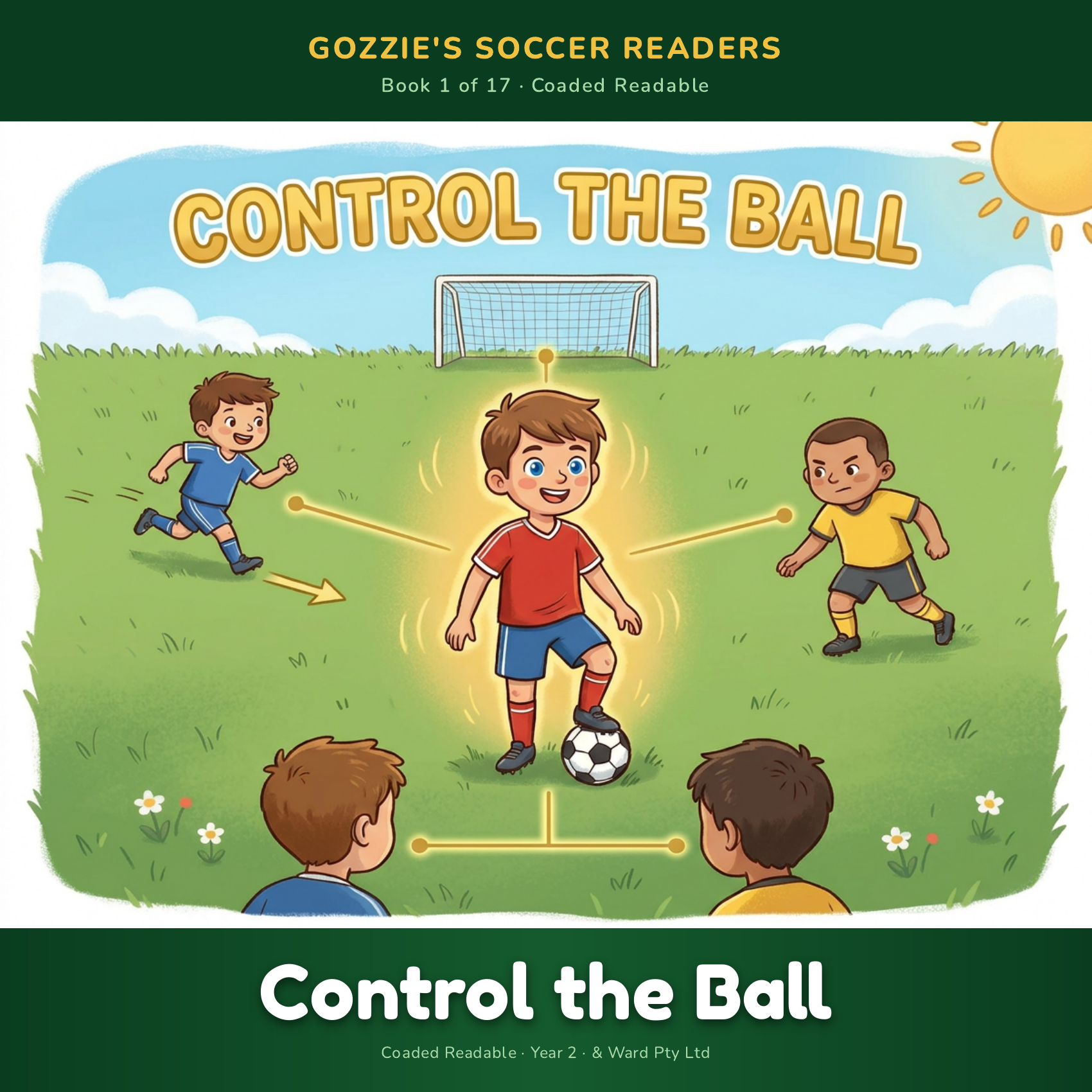 Cover of Control the Ball, Book 1 of Gozzie's Soccer Readers